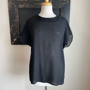 Vintage 1980’s Jo Hanna York Black Tunic